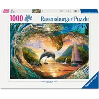 Ravensburger Dolphin's Heart Leap 1000P - Multi/patterned - ONE SIZE