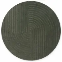 Hobby Hall Vikosa Arcura tummanvihreä villamatto 200 x 200 cm