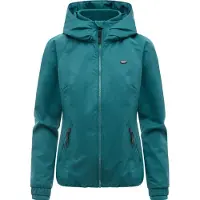 Ragwear Toiminnallinen takki 'Dizzie' petrooli