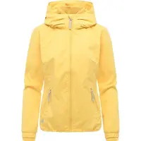 Ragwear Toiminnallinen takki 'Dizzie' vaaleankeltainen