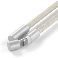 Satechi OntheGo Crossbody Lanyard Strap w/ charging cable - Sand