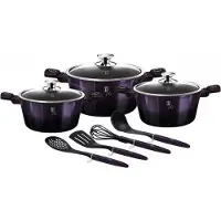 Berlinger Haus 10-osainen TANNER BH-7141 PURPPURAINEN