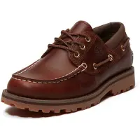 Timberland Authentic Boat Shoe Rust Full Grain - Brown - 31