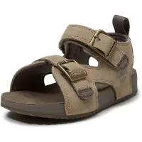 Timberland Castle Island Backstrap Sandal Light Beige Suede - Beige - 24