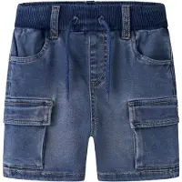 Name it Nmmben Baggy Dnm L Shorts 8610-To Noos - Blue - 122