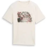 Tom Tailor Photoprint T-Shirt - Cream - XXL