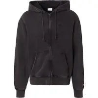 Champion Full Zip Hoodie Sweatshirt - Black - XS