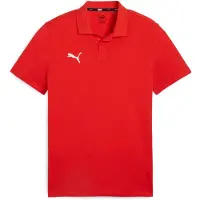 Puma Toiminnallinen paita 'TeamGoal' punainen / valkoinen