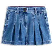 Tommy Hilfiger Denim Pleated Skirt - Blue - 164