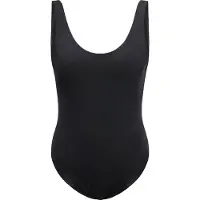Calvin Klein Scoop Back One Piece - Black - XL