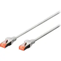 Digitus CAT 6 S-FTP PATCH CORD, CU, LSZH AWG 27/7, LENGTH 1 M, COLOR GREY (DK-1644-010)