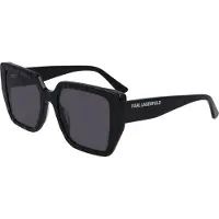 Karl Lagerfeld Aurinkolasit - - KL6036S N - Neliö - Musta kuviolla - 52/19/140