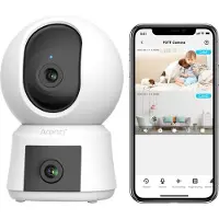 Arenti Indoor Wi-Fi 3MP+3MP Dual-lens Pan-Tilt Camera (P3TT)