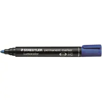 Staedtler Lumocolor permanent marker 352 - 2 Sininen