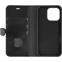 Ginza.se Buffalo 2in1 MagSeries 3 kortin iPhone 16 Pro Max Black nahka suojakotelo