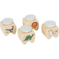 Small Foot - Wooden Baby Tooth Boxes - 4 pcs.