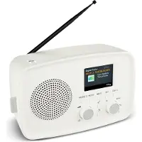 Medion MD89288, Henkilökohtainen, DAB+, FM, 5 W, TFT, 6,1 cm (2.4"), Valkoinen (50079348)