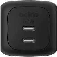Belkin BoostCharge 50W Dual Wall Charger (WCH019KQBK)
