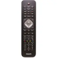 Philips Perfect replacement SRP5016/10, Ääni, DTV, DVD/Blu-ray, DVR, Kotiteatterijärjestelmä, SAT, TV, IR Langaton, Painikkeiden painaminen, Musta
