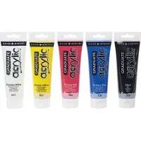 Daler Rowney Graduate Acrylic 120 ml Cadmium Red Deep Hue
