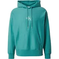 Calvin Klein Jeans Collegepaita petrooli / valkoinen