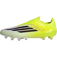 Adidas F50 Elite Laceless Ag Born For Goals - Keltainen/musta/lucid Red - Tekonurmi (Ag), koko 48⅔
