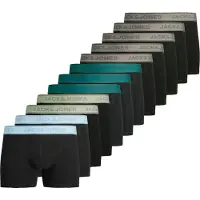 Jack & Jones Jacwesley Solid Trunks 12 Pack - Black - S