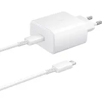 Samsung USB-C-pikalaturi kaapelilla EP-TA845EWE - 45W - Bulk - Valkoinen
