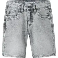 Name it Nkmryan Reg L Dnm Shorts 6750-Dm Noos - Grey - 122