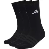 Adidas Sukat Cushioned Sportswear Crew 3-pack - Musta, koko 46-48