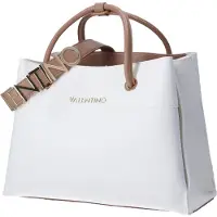 Valentino Käsilaukku 'Alexia' beige / valkoinen