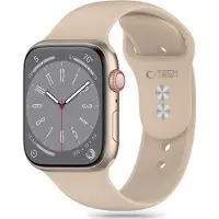 Tech-Protect Strap Silicone Apple Watch 4/5/6/7/8/9/SE/Ultra 1/2 42/44/45/49mm Walnut