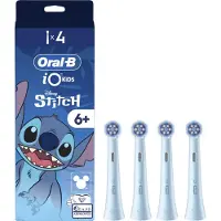 Oral-B iO Kids Disney Stitch vaihtopäät hammasharjaan lapsille 6-vuotiaasta alkaen 4 kpl