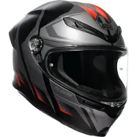 AGV K6 S Karve Integraalikypärät Matta/Musta/Harmaa/Punainen unisex, size XL