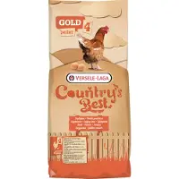 Versele-Laga 2x 20kg Country's Best GOLD 4 GALLICO Pelletti Kananrehu
