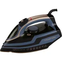 Russell Hobbs Powersteam Ultra Pro -höyrysilitysrauta, 3100 W, Musta/Sininen