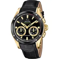 Jaguar Miesten kello J962/2 Connected Musta/Nahka Ø45 mm