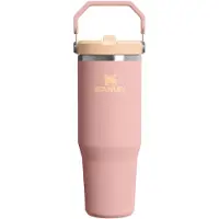 Stanley IceFlow Flip Straw 2.0 Tumbler termospullo ruostumatonta terästä Peach Rose 1 kpl