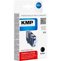 KMP – C73, Musta, Väriainepohjainen muste, 1 kpl (1509,0001)