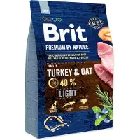 Brit 2x3kg Premium by Nature Light Brit koiran kuivaruokaa