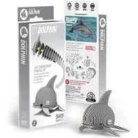 Eugy Dolphin 3D-palapeli, 25 palaa, ymp rist yst v llisi opettavaisia lelupalapelej pojille, tyt ille ja lapsille 6+ vuotta