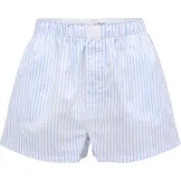 Calvin Klein Underwear Pyjamahousut vaaleansininen / valkoinen
