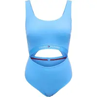 Tommy Hilfiger Cut Out One Piece - Blue - L