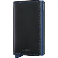 Secrid Slimwallet Original Black-Navy lompakko