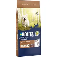 Bozita 2x12kg Original Puppy & Junior vehnätön koiran kuivaruoka