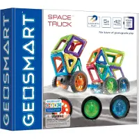 GeoSmart Magneettinen Rakennus Space Truck Setti - 42 kpl