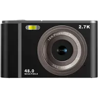 INF Digikamera 48MP 1080 FHD 2,8 tuuman näyttö Black