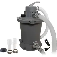 JILONG 800 Gal Sand Pump Harmaa 220-240V