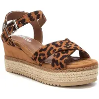 Refresh 17313402 Suede Kiilakorkosandaalit