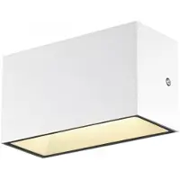 SLV Led ulkoseinävalaisin Sitra, Valkoinen/opaali, Alumiini, Moderni